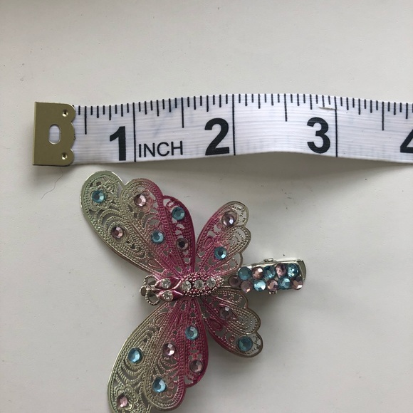 Butterfly barrette - Picture 3 of 8